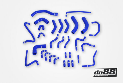 do88 vacuum hoses for Audi RS6 C5 2002-2004, blue hoses