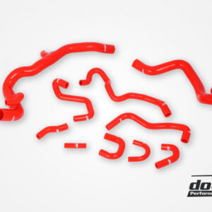 do88 silikonske rashladne cijevi za Volvo S60/V60/V70/XC70/S80 T4/T5 07-16, crvena crijeva