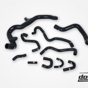 do88 silikonske rashladne cijevi za Volvo S60/V60/V70/XC70/S80 T4/T5 07-16, crna crijeva