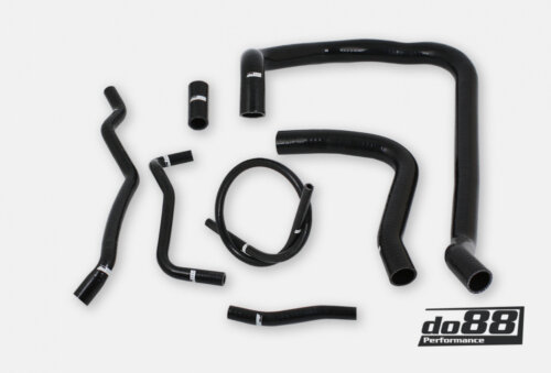 do88 Volvo 740 760 780 940 960 D24 Coolant hoses Black