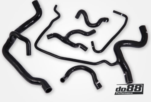 do88 SAAB 9-5 2.0T Turbo4 / Turbo4 BioPower 2010-2011 Coolant hoses Black