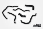 do88 BMW 320 323 325 328 330 E46 Coolant hoses Black