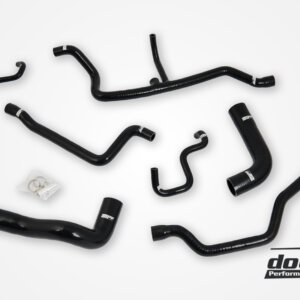 do88 silikonske rashladne cijevi za BMW 525i 525ix E34, crna crijeva