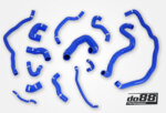 do88 BMW 135i 335i E82 E90 (N54) Coolant hoses Blue