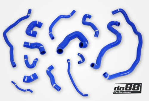 do88 BMW 135i 335i E82 E90 (N54) Coolant hoses Blue