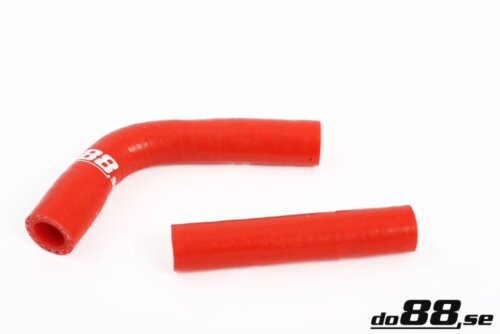 do88 Volvo Hoses for Turbocooling, Red