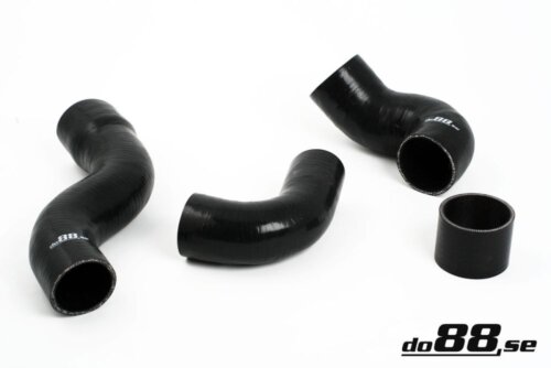 do88 Volvo 700/900 Turbo (w.o AC) Pressure hoses Black