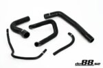 do88 coolant hoses for SAAB 9000 Turbo 86-90, black hoses
