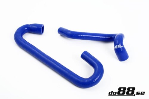 do88 silicone idle valve hoses for Volvo 700/940 Turbo 90-98, blue hoses