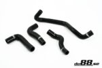 do88 Volvo C30/C70/S40/V50 Turbo 04-13 Heater hoses Black