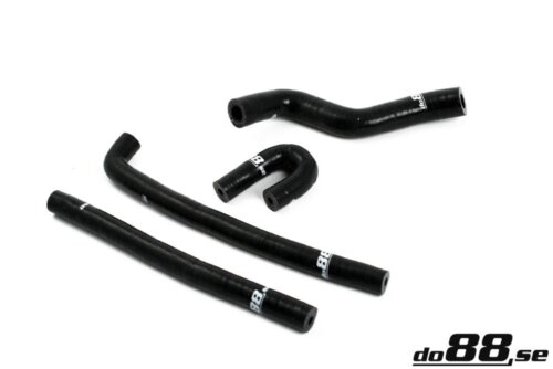 do88 SAAB 9-3 2.0T 2003- Solenoid valve & crankvent hoses Black