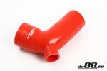 do88 intercooler outlet hose with BOV port for Volvo 850/S70/V70, red hoses