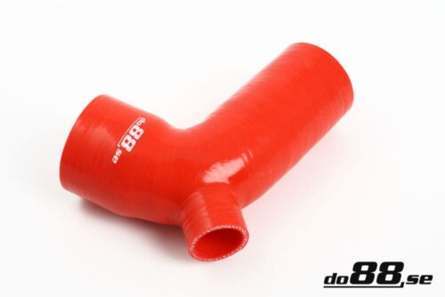 do88 intercooler outlet hose with BOV port for Volvo 850/S70/V70, red hoses