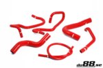 do88 silicone coolant hoses for Volvo 960/S90/V90, red hoses