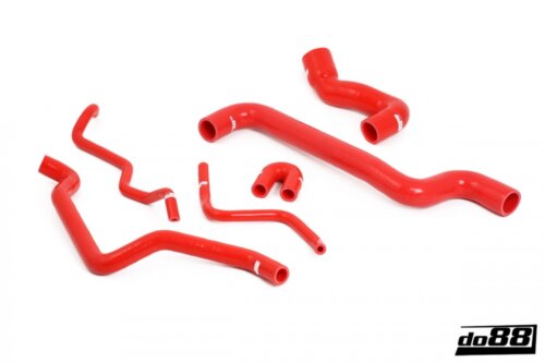 do88 silicone coolant hoses for SAAB 9-5 1998-2001, red hoses