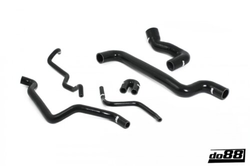 do88 silicone coolant hoses for SAAB 9-5 1998-2001, black hoses