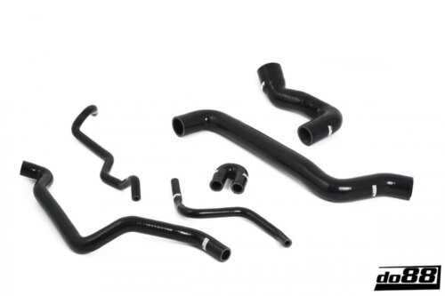 do88 silicone coolant hoses for SAAB 9-5 02-10, black hoses