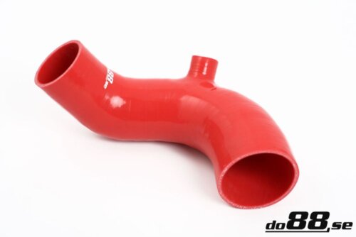 do88 intake hose for Volvo 740/940 Turbo 90-98, red hoses