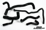 do88 Audi Quattro 20v Radiator hoses Black