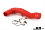 do88 turbo inlet hose for Volvo S60/V70/XC70/S80/XC90 Turbo, red hoses