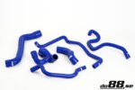 do88 Opel Calibra Vectra A Turbo C20LET Coolant hoses Blue