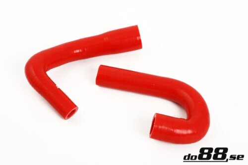 do88 SAAB 9000 Turbo 91-98 Idle valve hoses Red