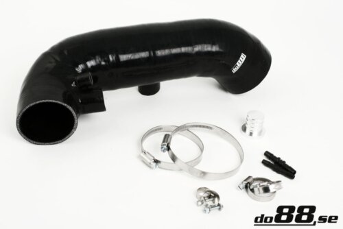 do88 turbo inlet hose for Volvo S60R/V70R, black hoses