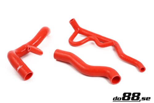 do88 Volvo 700/940 Turbo Coolant hoses Red