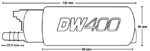 Nuke Performance Deatschwerks DW400 in-tank fuel pump kit
