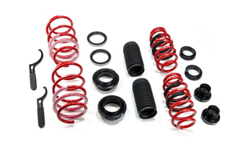 MTS Technik height-adjustable springs for VW Golf CG5 — lowering 30 - 45 mm / 25 - 40 mm, multi-link rear axle