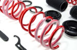 MTS Technik height-adjustable springs for VW Golf CG5 — lowering 30 - 45 mm / 25 - 40 mm, multi-link rear axle