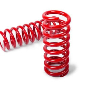 MTS Technik lowering springs (rear) for AUDI A4 Avant 8E — lowering 30 mm / 10 mm