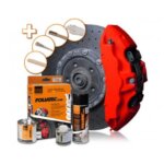 Colour for Foliatec brake caliper paint kit, racing rosso matt