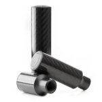 Nuke Performance Gear Knob Cavernous Carbon 40, Glossy finish