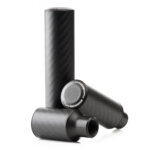 Nuke Performance Gear Knob Cavernous Carbon 40, Matte finish