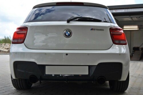 Maxton rear diffuser and rear side splitters for BMW 1 F20/F21 M-Power (PREFACE)