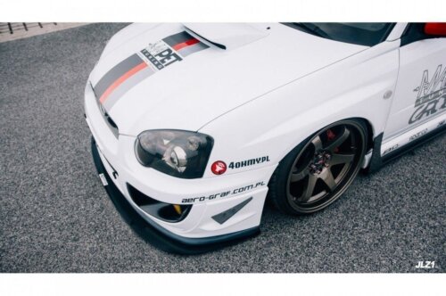 Maxton canards for Subaru Impreza WRX STI (BLOBEYE)