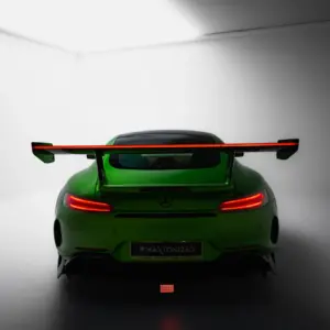 [Carbon] Maxton Carbon Spoiler + LED for Mercedes-AMG GTR C190 Facelift
