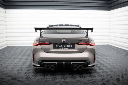 [Carbon] Maxton Carbon Spoiler With External Brackets Uprights za BMW M4 G82 / G82 Facelift / M440i / 4 M-Pack G22 / G22 Facelift