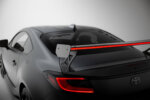 [Carbon] Maxton Carbon Spoiler With External Brackets Uprights + LED za Toyota GR86 / Subaru BRZ Mk2