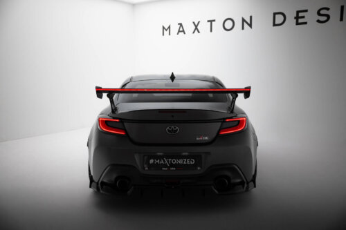 [Carbon] Maxton Carbon Spoiler With External Brackets Uprights + LED za Toyota GR86 / Subaru BRZ Mk2