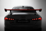 [Carbon] Maxton Carbon Spoiler With External Brackets Uprights V.2 + LED za Audi A5 / A5 S-Line / S5 / RS5 Coupe F5 / F5 Facelift