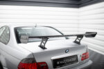[Carbon] Maxton carbon spoiler with internal brackets for BMW 3 Coupe E46