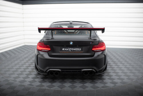 [Carbon] Maxton carbon spoiler with internal brackets for BMW M2 F87 / 2 / 2 M-Pack F22