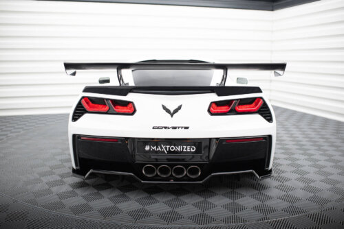 [Carbon] Maxton carbon spoiler with internal brackets for Chevrolet Corvette Stingray / Grand Sport C7