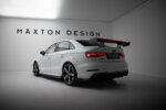 [Carbon] Maxton Carbon Spoiler With Internal Brackets Uprights + LED for Audi A3 / A3 S-Line / S3 / RS3 Sedan 8V / 8V Facelift
