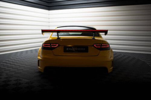 [Carbon] Maxton Carbon Spoiler With Internal Brackets Uprights + LED for Audi A5 Coupe 8T
