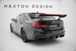 [Carbon] Maxton Carbon Spoiler With Internal Brackets Uprights + LED for BMW 5 / M5 Sedan G30 / F90