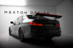 [Carbon] Maxton Carbon Spoiler With Internal Brackets Uprights + LED for BMW 5 / M5 Sedan G30 / F90