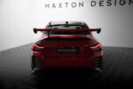 [Carbon] Maxton Carbon Spoiler With Internal Brackets Uprights + LED for BMW M2 G87